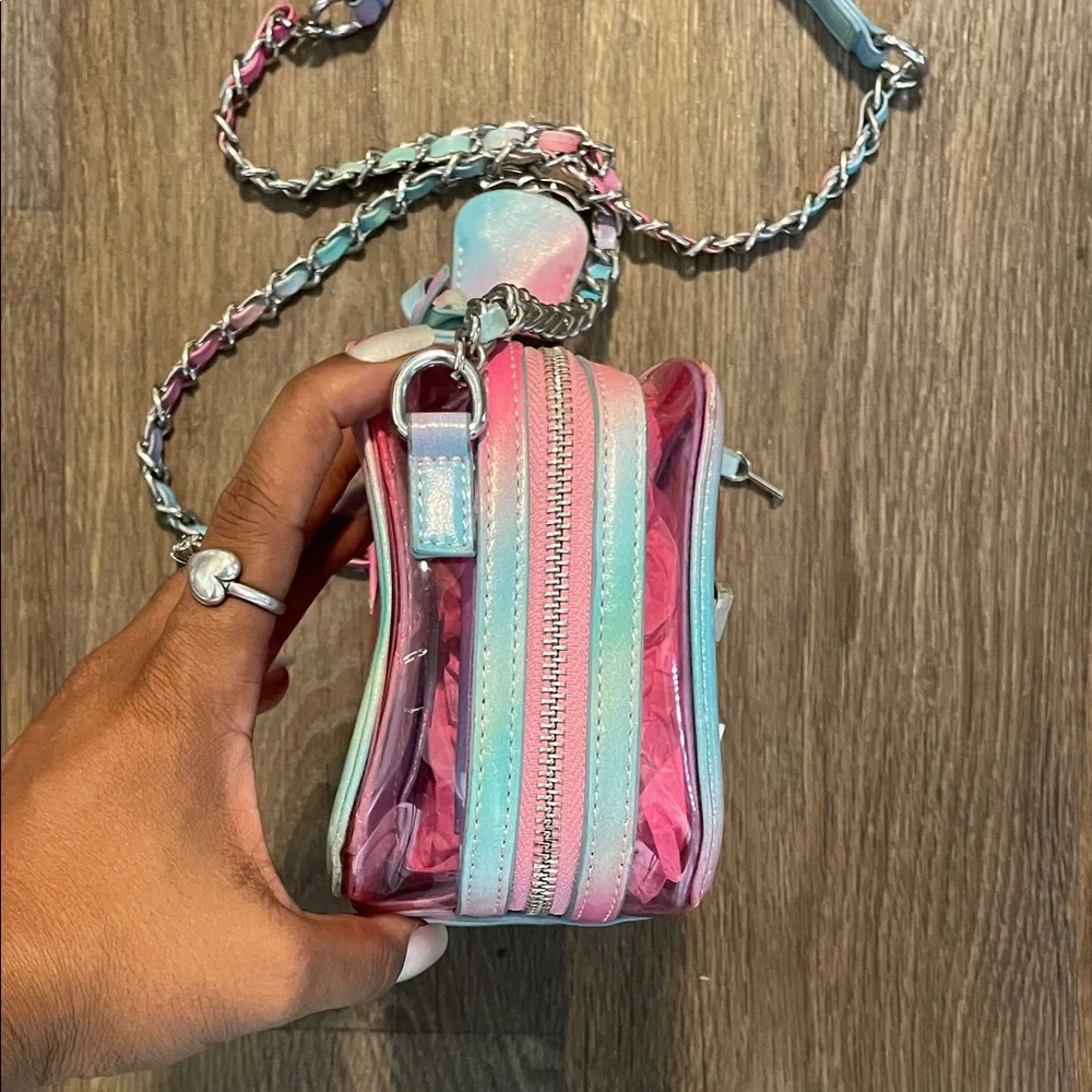 Colorful Transparent Crossbody Bag - Picture 4 of 10